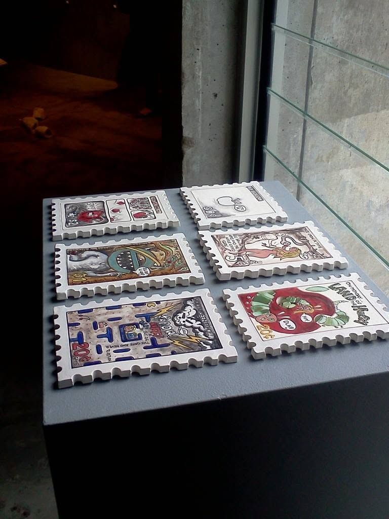 Portage Ceramic Awards 2013 — Commemorating Stamps